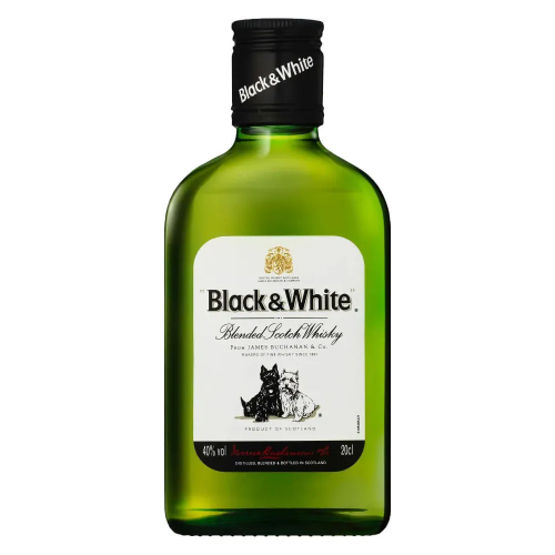 Whisky Black & White 200ml