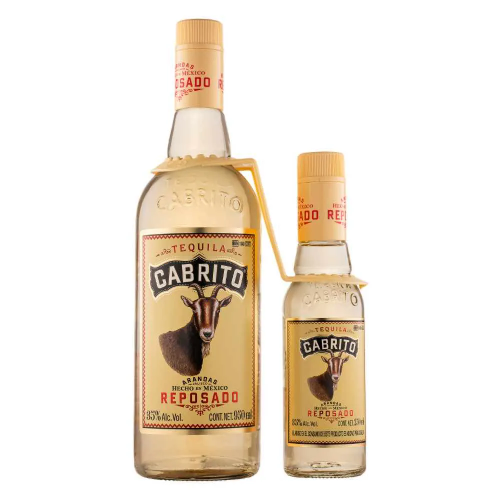 Tequila Cabrito Reposado 950ml C/Pachita 250ml