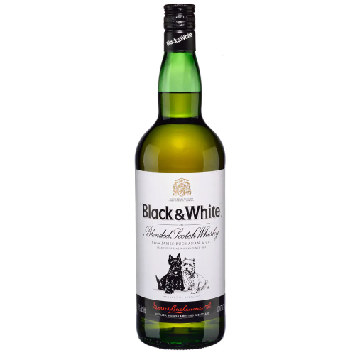 Whisky Black & White 1l