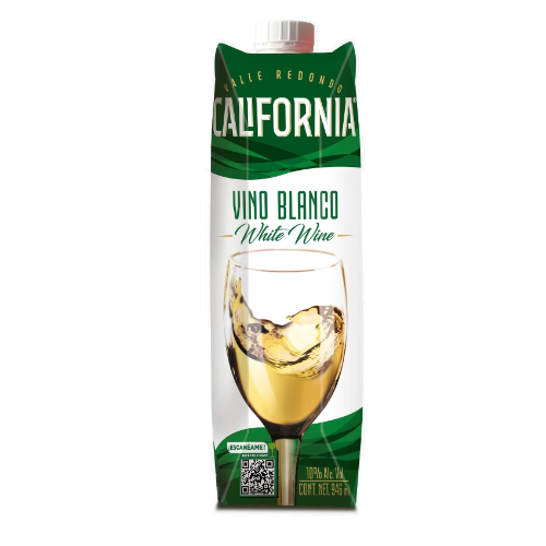 Vino Blanco California Tetrapak 1l