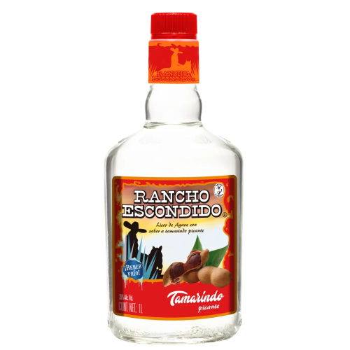 Licor De Agave Rancho Escondido Tamarindo Picante 1l