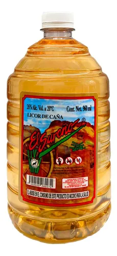 Licor De Caña El Sureño 960ml