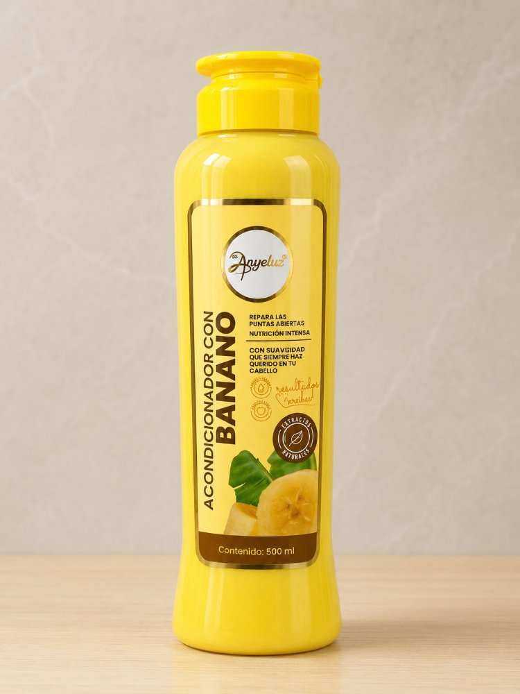 ACONDICIONADOR CON BANANO X 500ML ANYELUZ