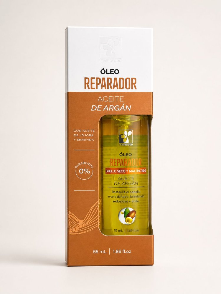 ACEITE DE ARGÁN OLEO REPARADOR X 55 ML FARMATODO