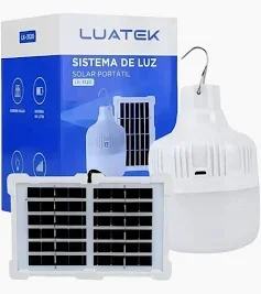 Luz Energia Solar Recarregável Luatek LK-3120