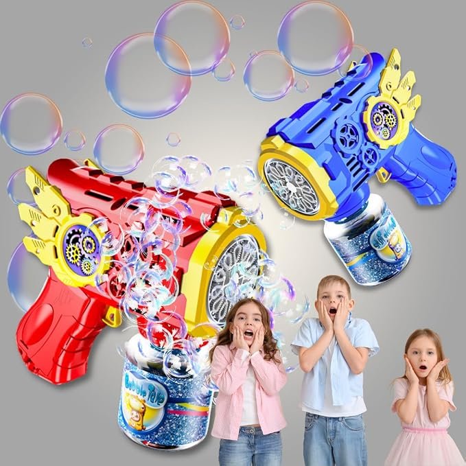 Pistola de Bolhas de Sabão