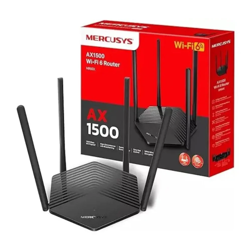 Roteador Mercusys 4 Antenas