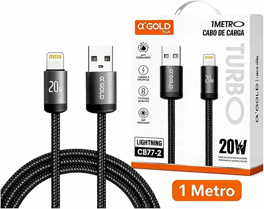 Cabo De Tecido A'gold IOS CB94-2 20W