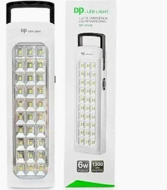 Luminária Emergência Recarregável Dp-7011A