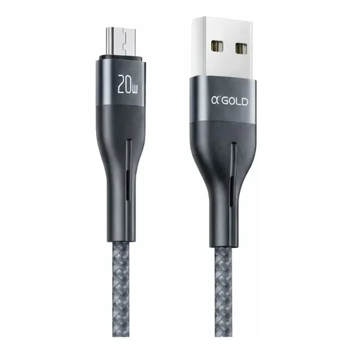 Cabo De Tecido A'gold USB V8 CB09-1
