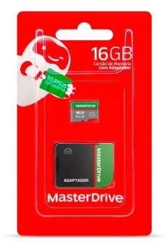 Cartão de Memória 16gb MasterDrive