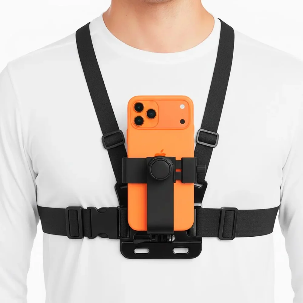 Suporte Peitoral Para Celular Ajustável