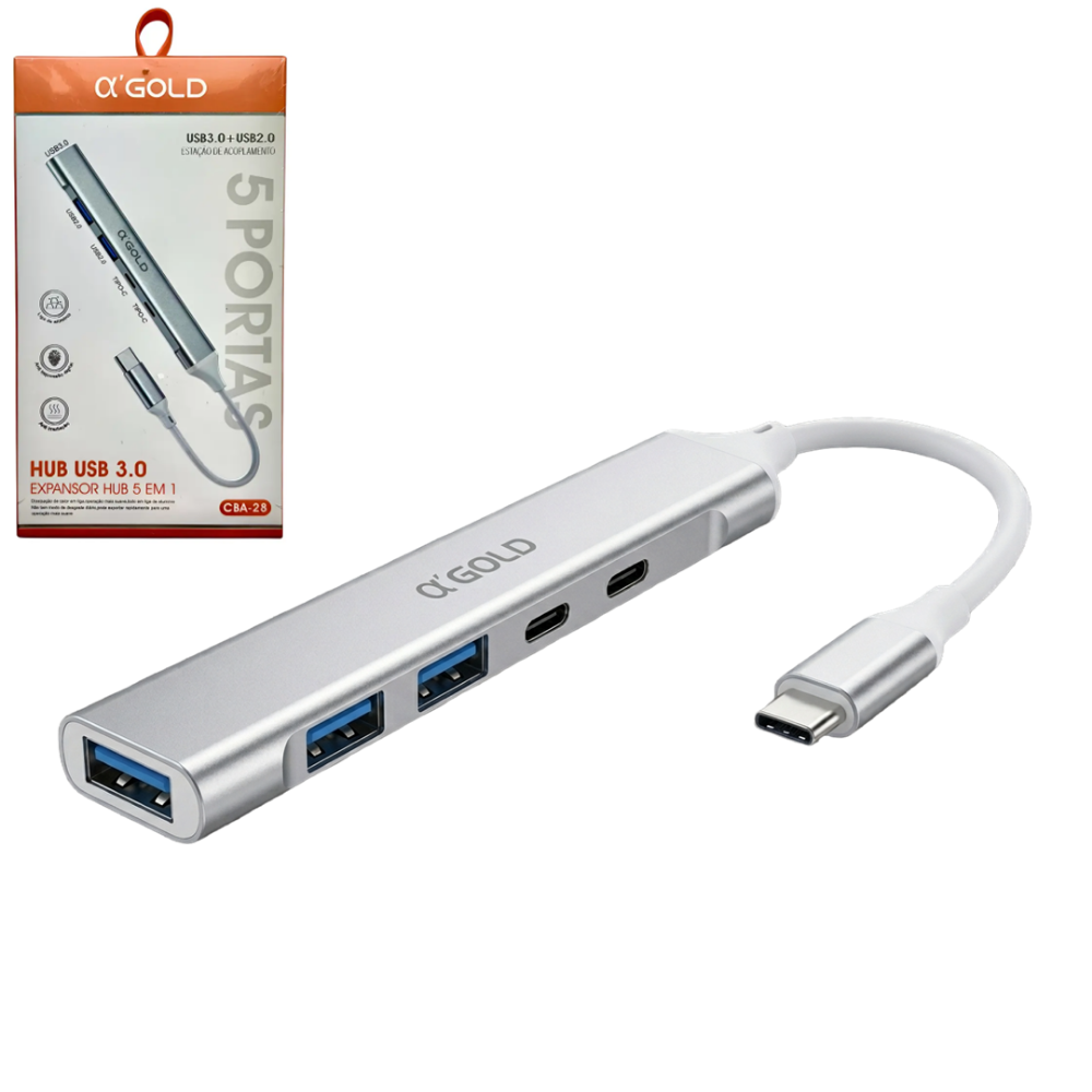 Hub USB 3.0 e 2.0