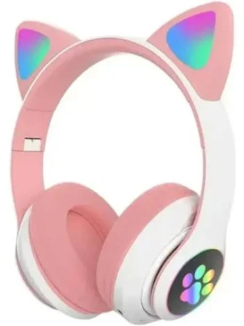 Fone de Ouvido Infantil Gatinho Lehmox LEF-1019