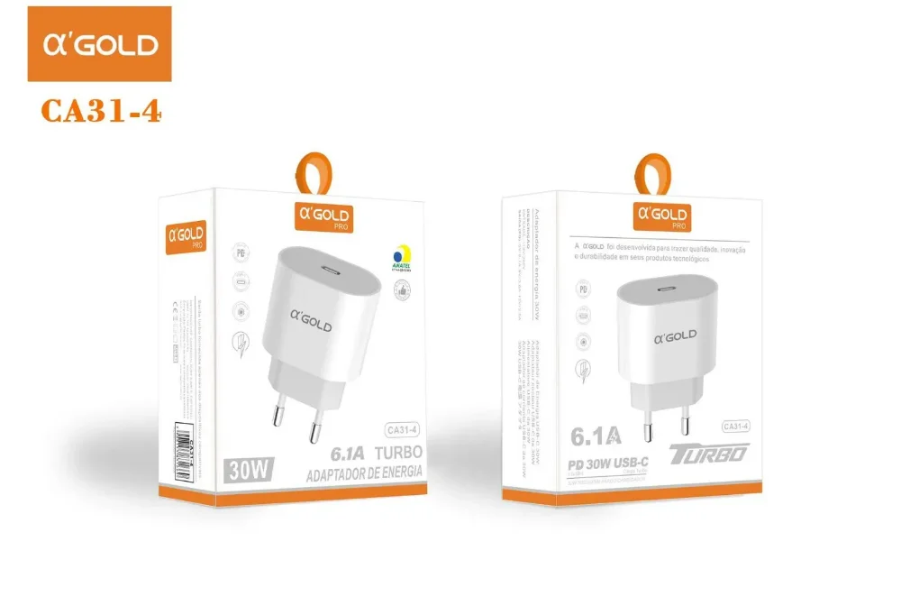 Base USB-C A'gold CA31-4 6.1A