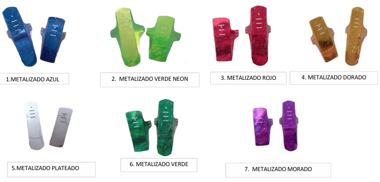 Guardabarro metalizado
