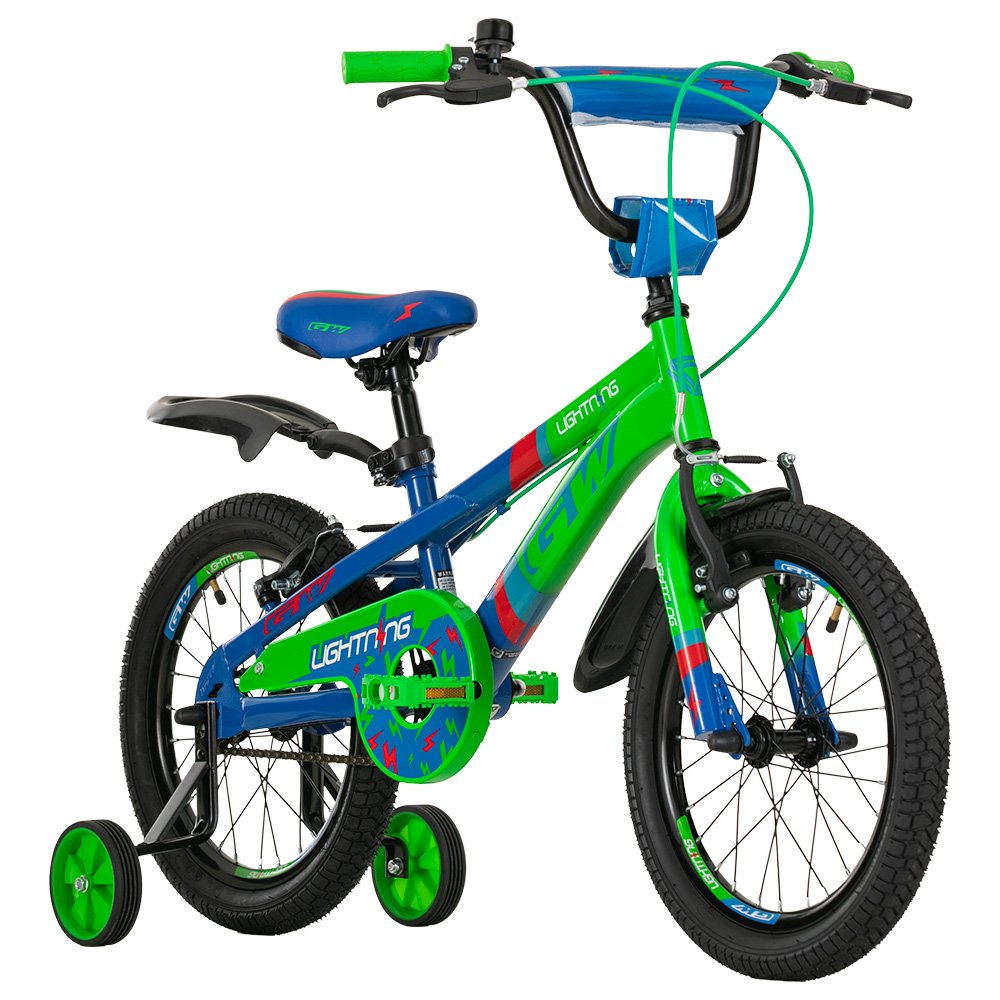 Bicicleta rin 16 GW Lightning verde