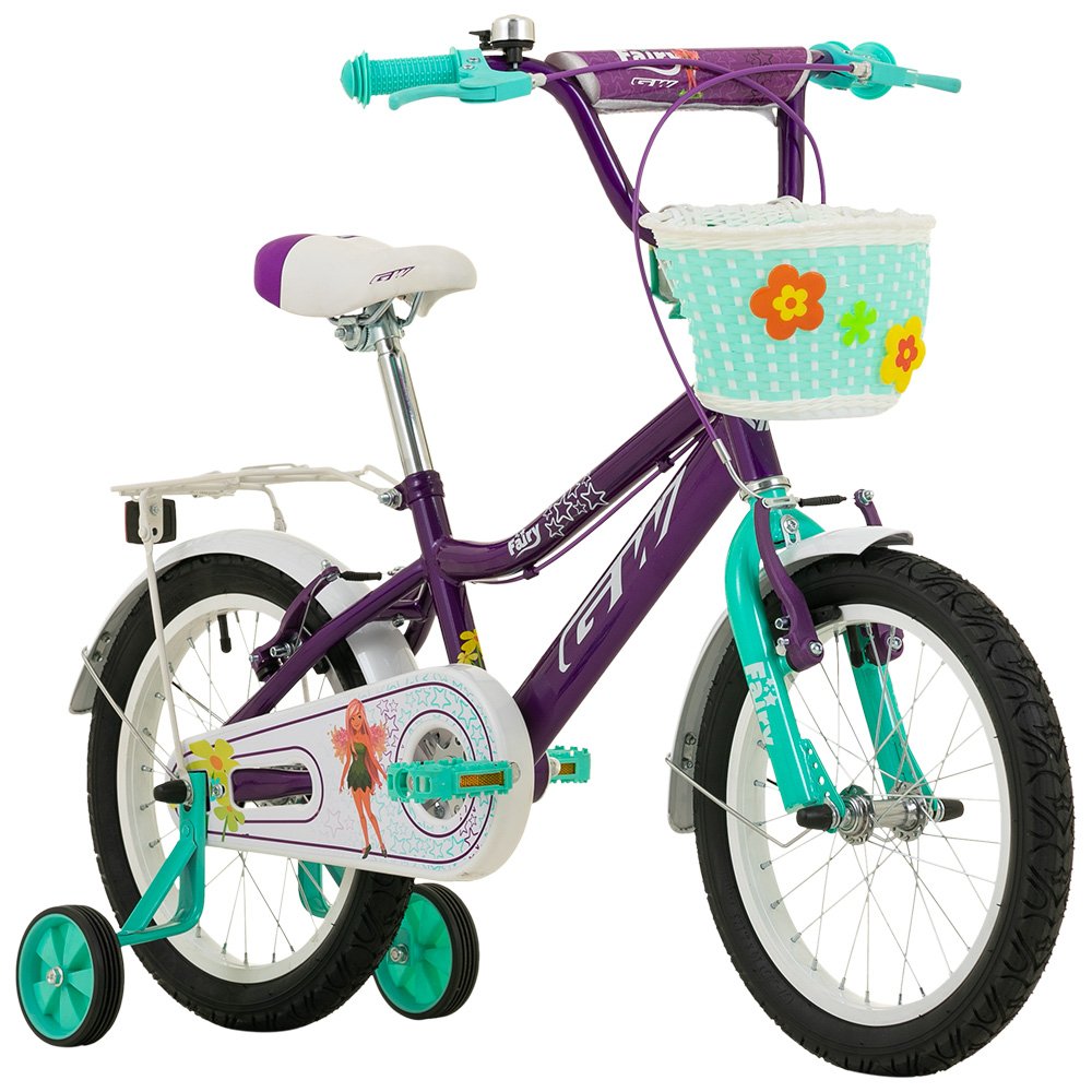 Bicicleta rin 16 niña GW Fairy morada