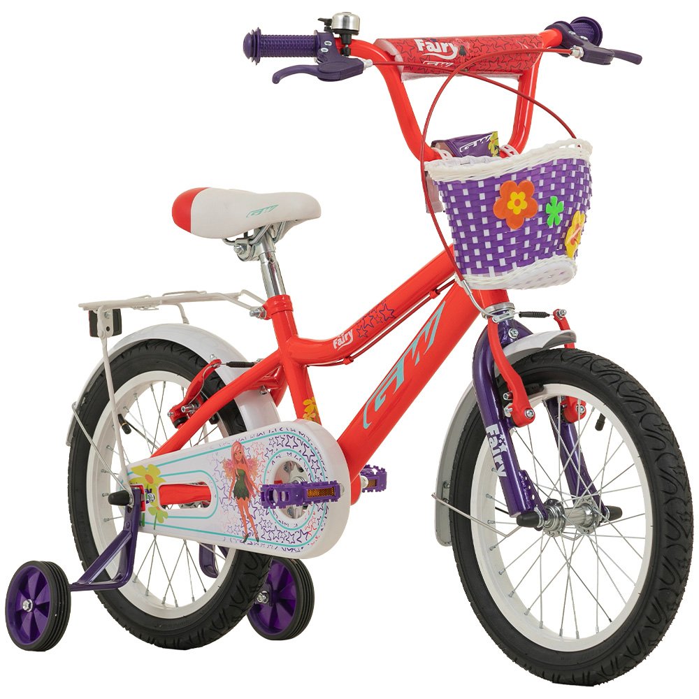 Bicicleta rin 16 niña GW Fairy Rosado magenta
