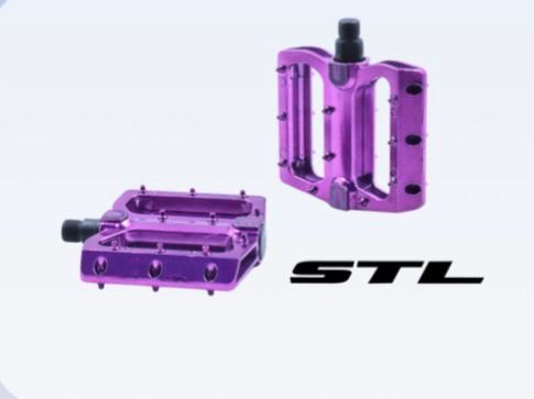 Pedal 9/16 stl morado hf805