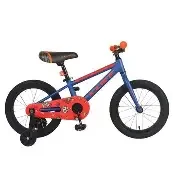 Bicicleta cliff lizard rin 16 azul y negro