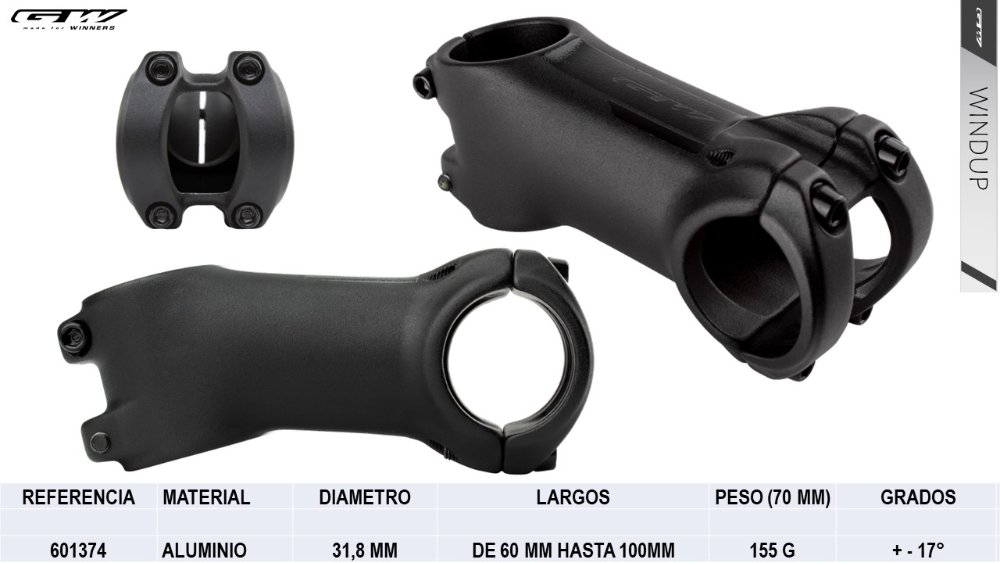 Potencia GW 70mm 31.8MM +-17 JD-RD-2216