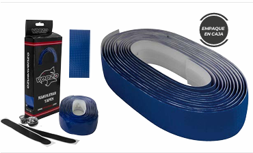 Cinta VENZO tipo carbono azul
