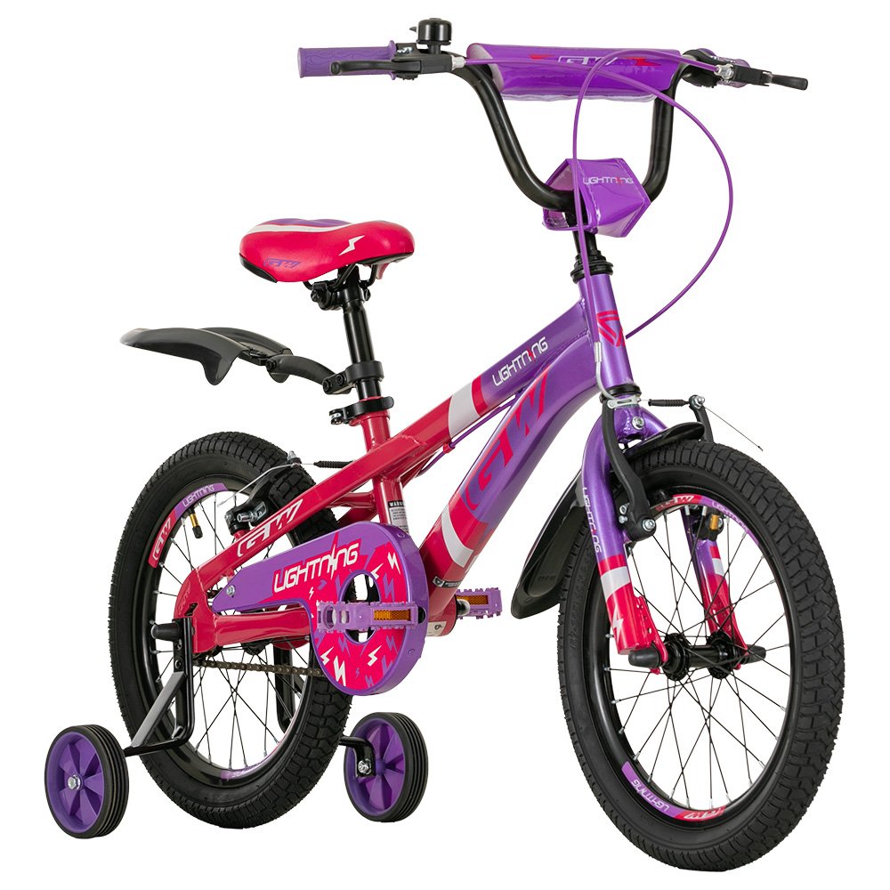 Bicicleta rin 16 niña GW Lightning rosada