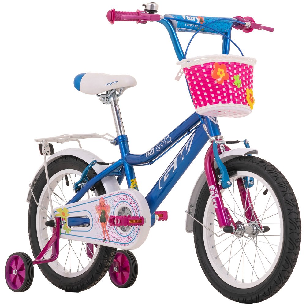 Bicicleta rin 16 niña GW Fairy Azul