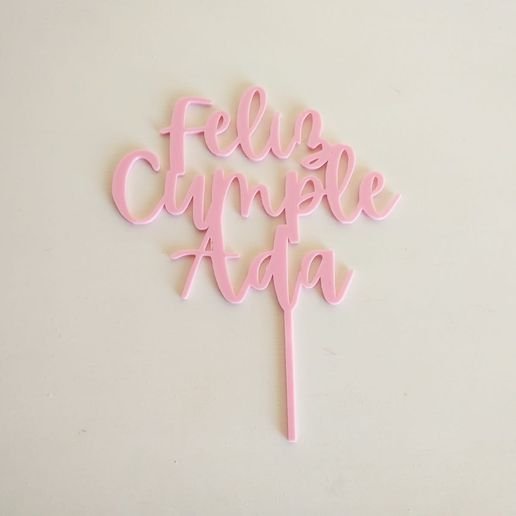 CAKE TOPPER (Imp. 3D)