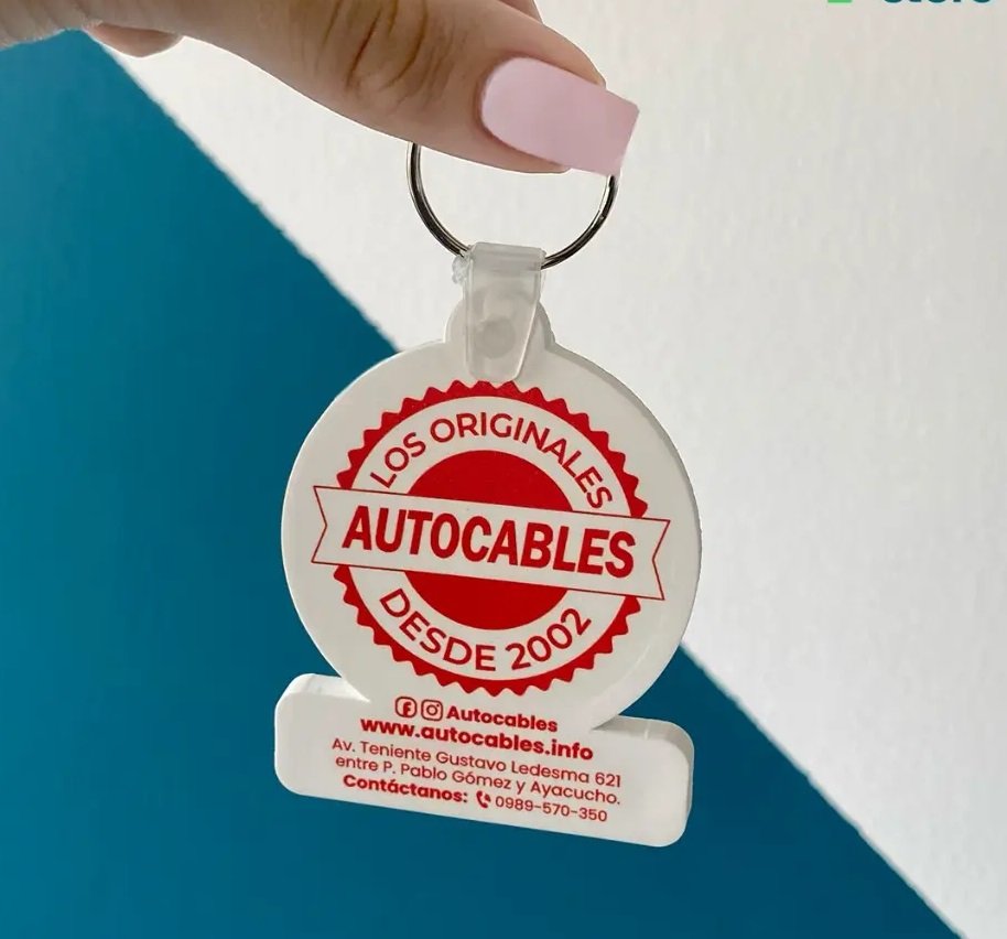 LLAVEROS PVC (local)