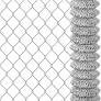 Malla eslabonada galvanizada calibre 12.5 x 2.10 alto 17.000 m²