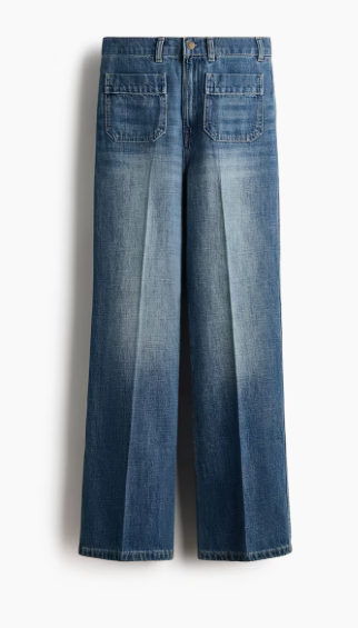 Jeans straight high Talla 6
