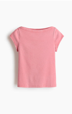 Camisa top neck (talla xl) Pink