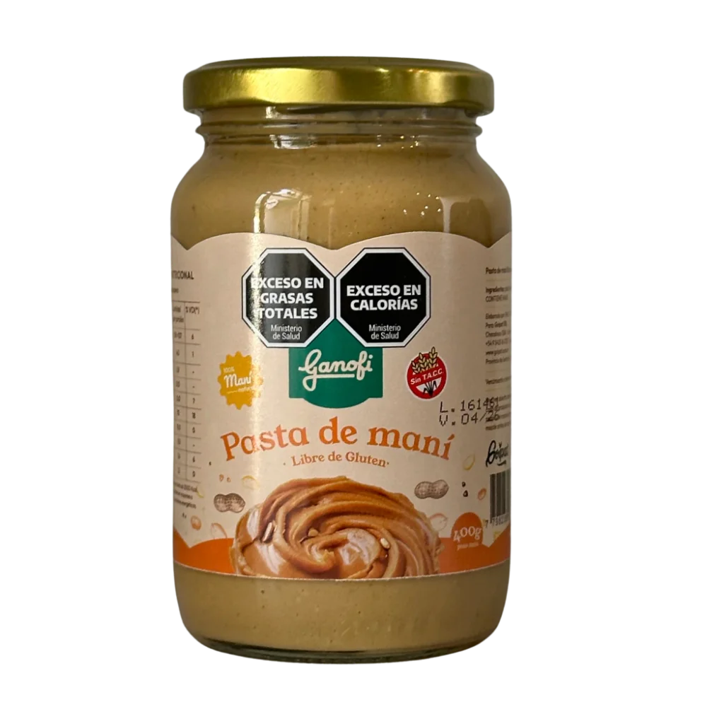 GANOFI - PASTA DE MANI X 400 GRS