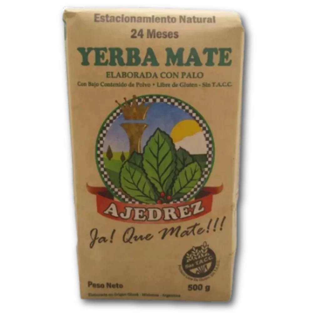 AJEDREZ - YERBA MATE ANTIACIDA X 500 GRS