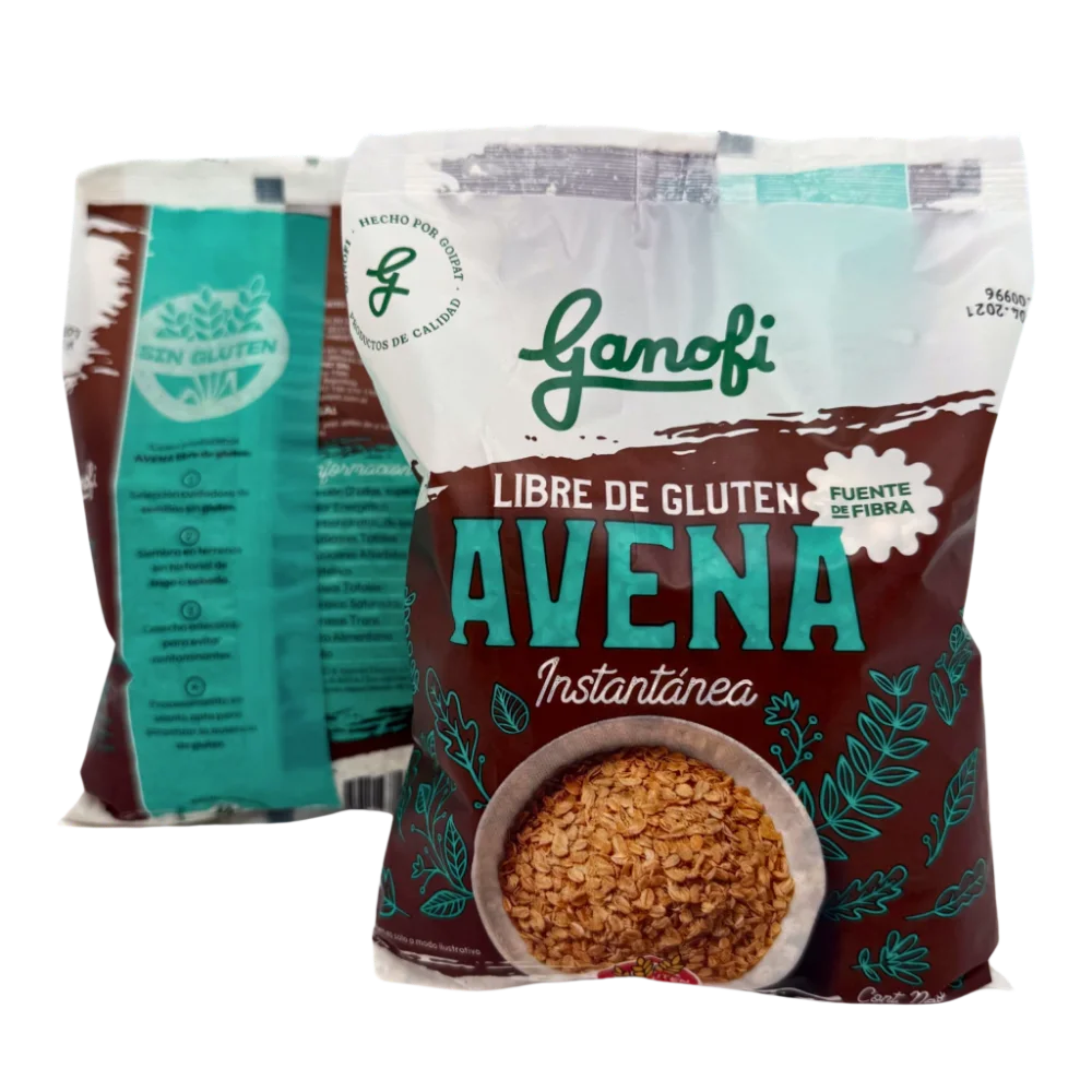 GANOFI - AVENA INSTANTANEA GLUTEN FREE X 300 grs