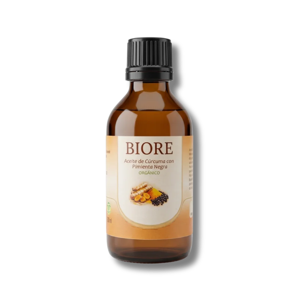 BIORE - Aceite de CURCUMA Y PIMIENTA NEGRA x 30 ml