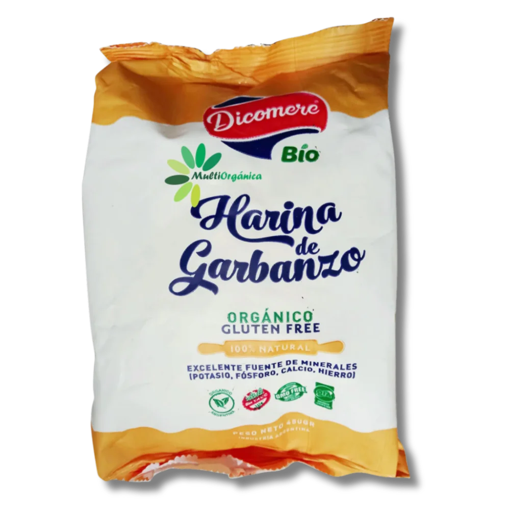 DICOMERE - HARINA DE GARBANZO SIN TACC x 450 GR