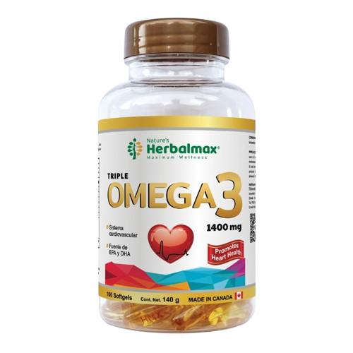 OMEGA 3 SOFTGELS 1400 mg ENVASE X 100