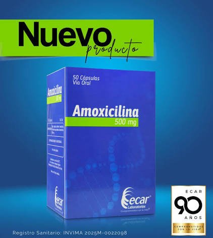 Amoxicilina 500 mg ecar