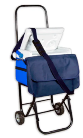 Carro Tubular Porta Termo, Termo Vacunas 9qts