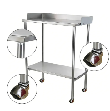 Mesa Pasteur Cromada Uso Rudo