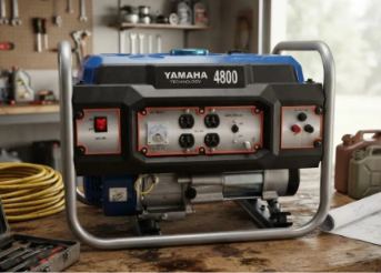 Generador Portátil Yamaha Tecnology 4800 Planta de Luz