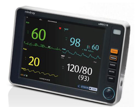 Monitor de signos vitales 10" color Umec 10 Pantalla tactil Cat. MIN-MIK6B-CTO-SO1 Mindray