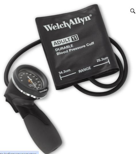 Esfigmomanómetro aneroide durashock Serie Gold Welch Allyn