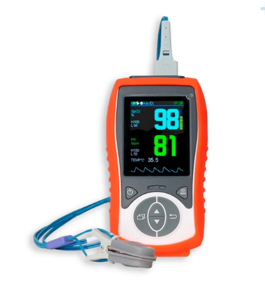Oxímetro Digital Palm Xignal con Sensor de Pulso, Saturación y Temperatura F380H | Marca Xignal