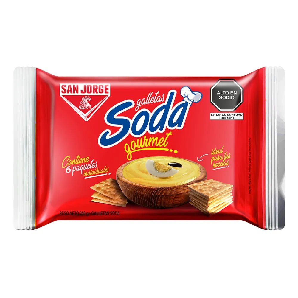 GALLETA SODA GOURMET PAQT