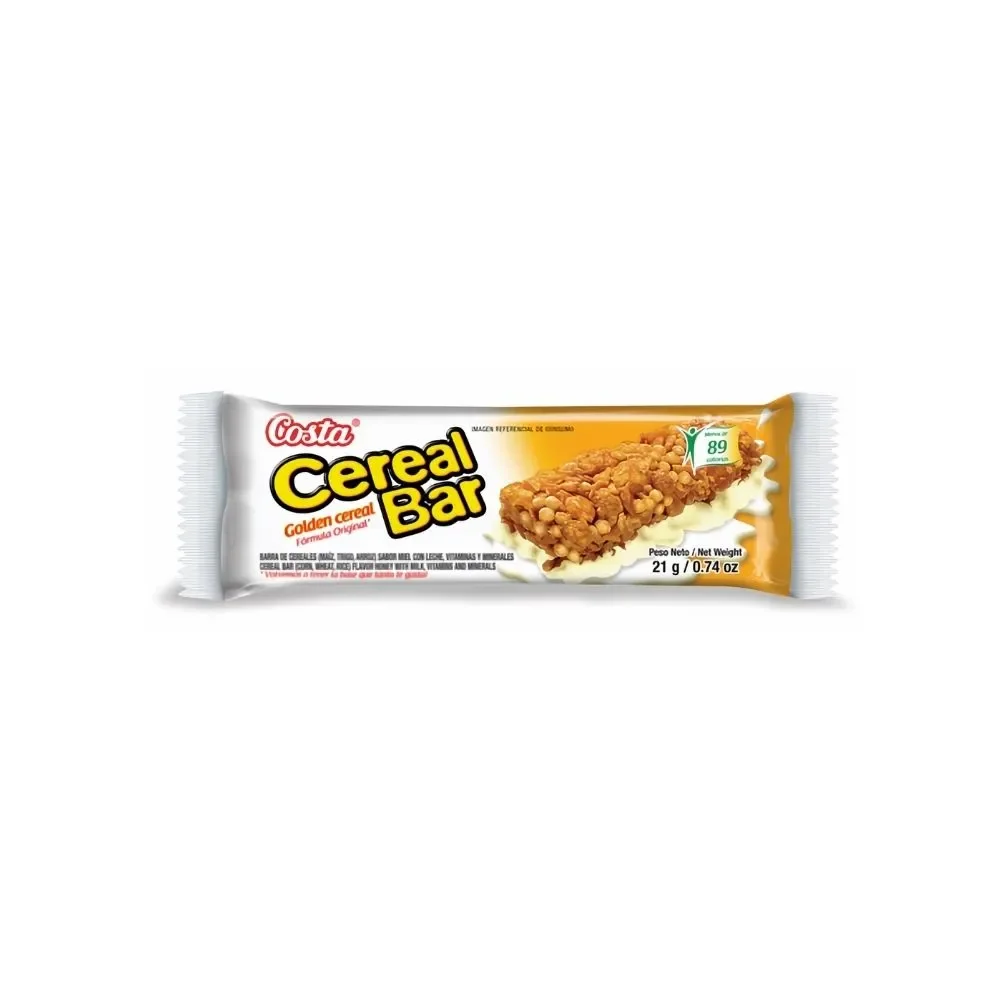 CEREAL BAR GOLDEN 21G