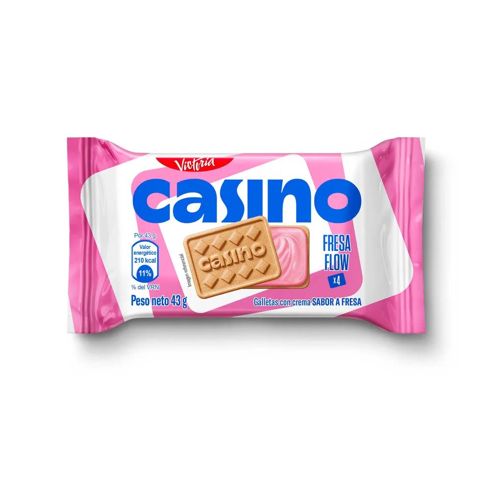 GALLETA CASINO FRESA 43G